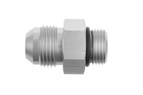 08 Male to 08 Oring Port Adapter (High Flow Radius Orb) Clear