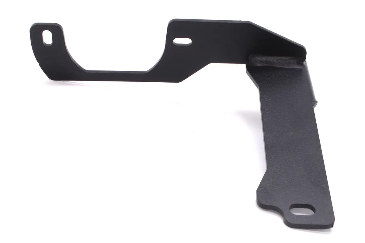 2012-2017 Jeep JK Vacuum Pump Relocation Bracket (for Signature Series Front Bumpers) (Black Powder Coated)
