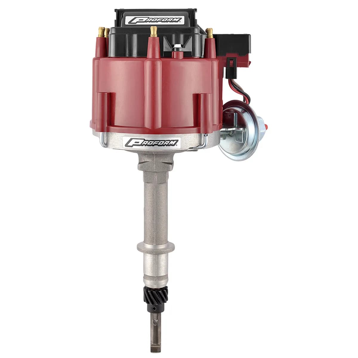 HEI Distributor Street/Strip Built-In Coil Red Cap For Chevy Inline 6 Engine Proform