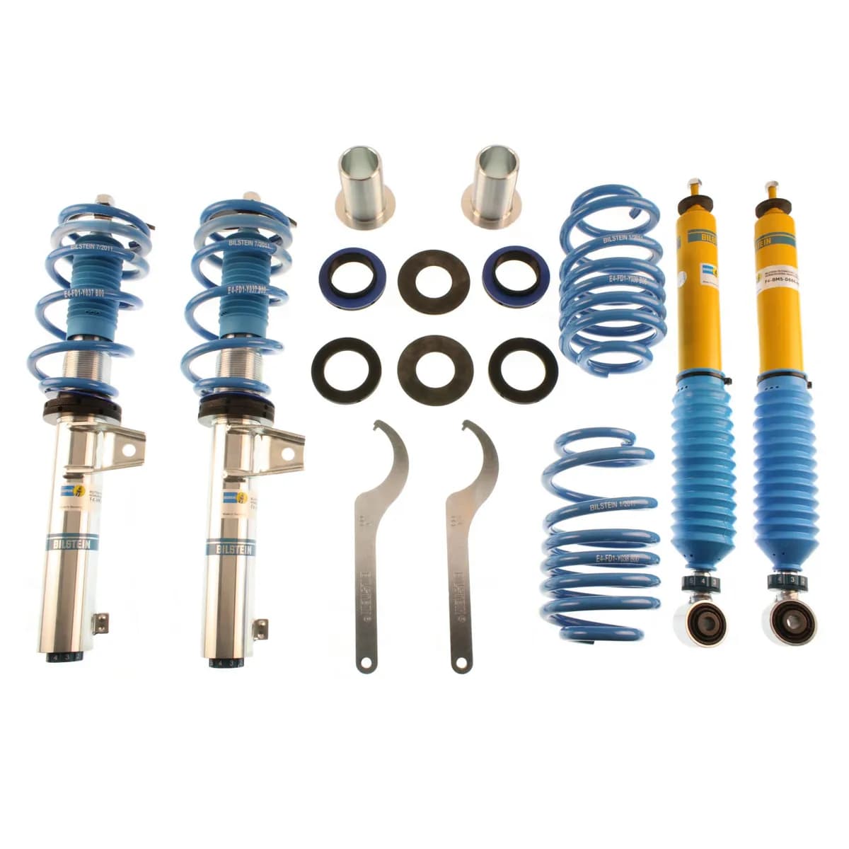 Front and Rear Audi TT 2009-2008, TT Quattro 2010-2008 B16 (PSS10) Suspension Kit