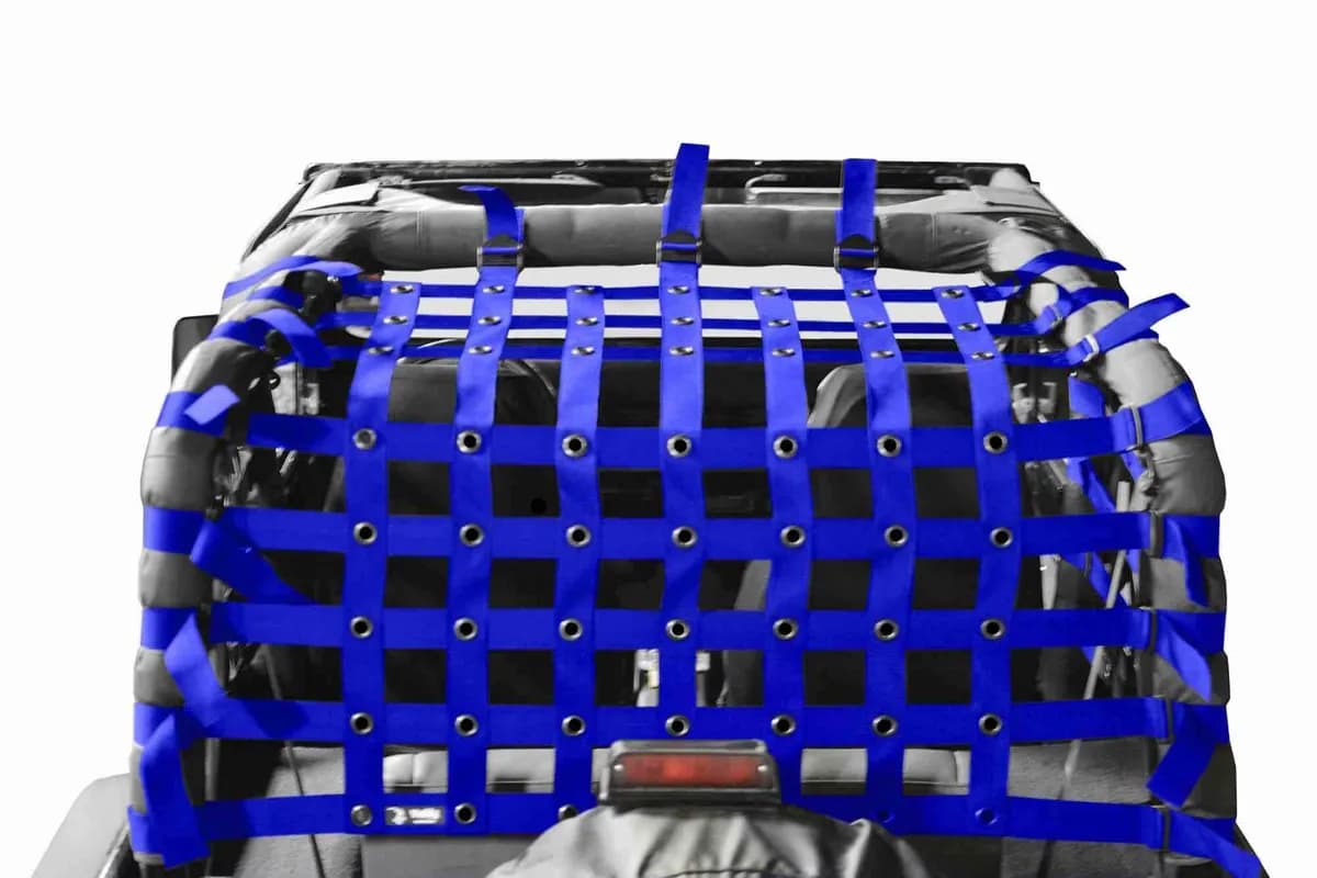 Tops and Covers 1987-1995 Cargo Nets Blue
