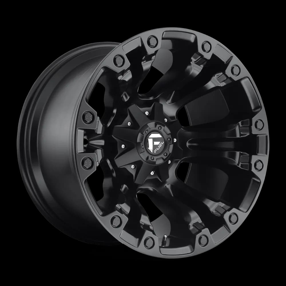 Vapor 20x9 5x114.305x127.00 Matte Black 1 mm
