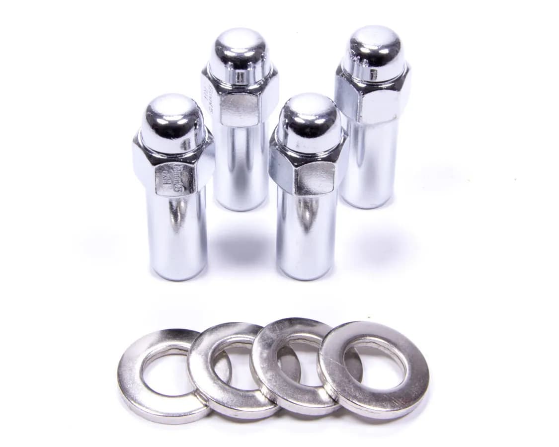 14mm x 1.50 Note: 7/8in Hex .740 Shank Diameter Cragar Sst Lug Nuts 4 Bagge
