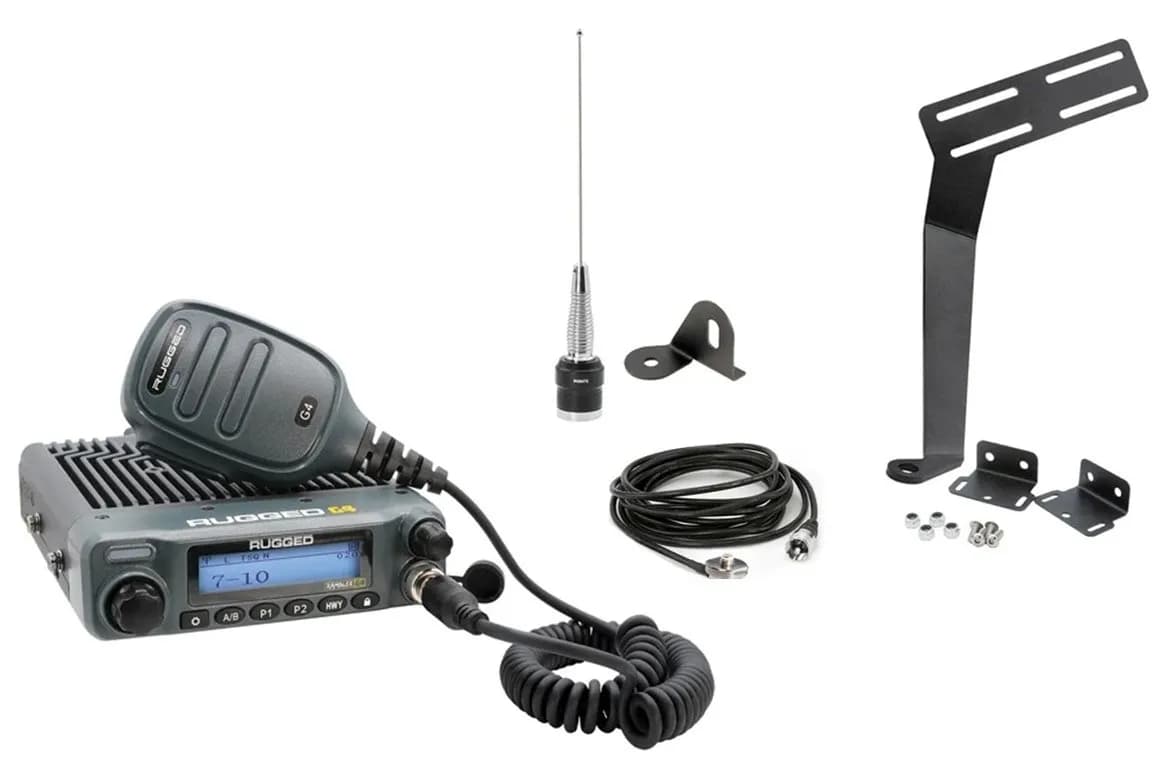 0718 JK 2dr/Jku 4dr/Tj/Lj Jeep Wrangler & Rubicon Twoway Gmrs Mobile Radio Kit