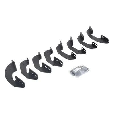 go Rhino 6944156 - V-Series V3, Rb30 And rb Slim Side Steps - Mounting Brackets Only - Textured Black