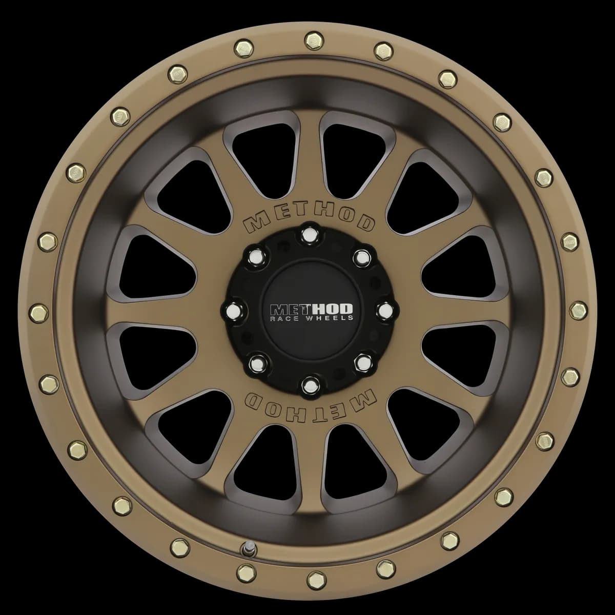 Aluminum Wheels 20x10 NV MR605 Bolt Pattern 8 On 170 Offset -24 Method Bronze BRZ Method