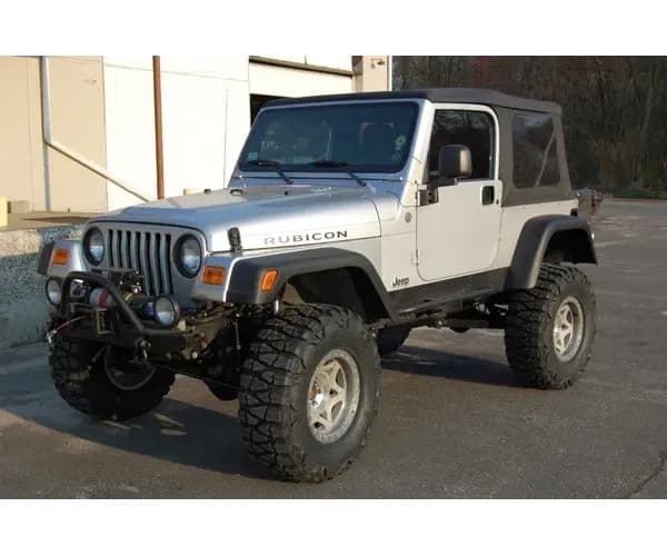 Jeep Wrangler 4.0 Inch Pro Series 3 Link Long Arm Lift Kit WRear 5 Inch Stretch 97-06 Wrangler TJ Clayton Off Road