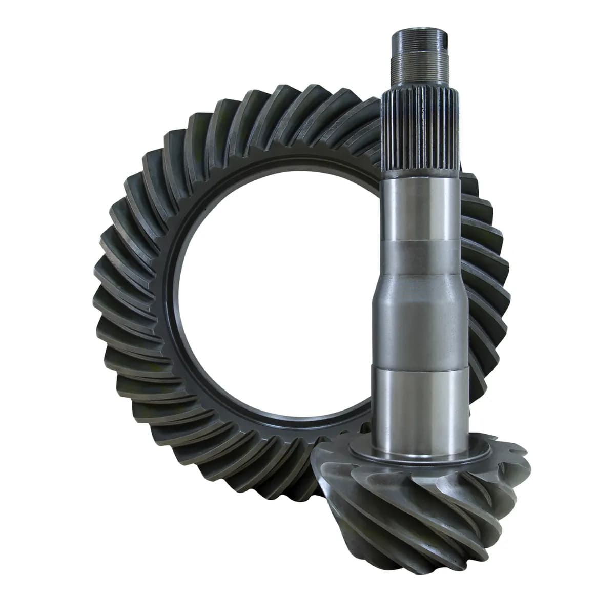 USA standard ring and pinion gear set for 11 and up Ford 10.5IN in a 4.11 ratio.