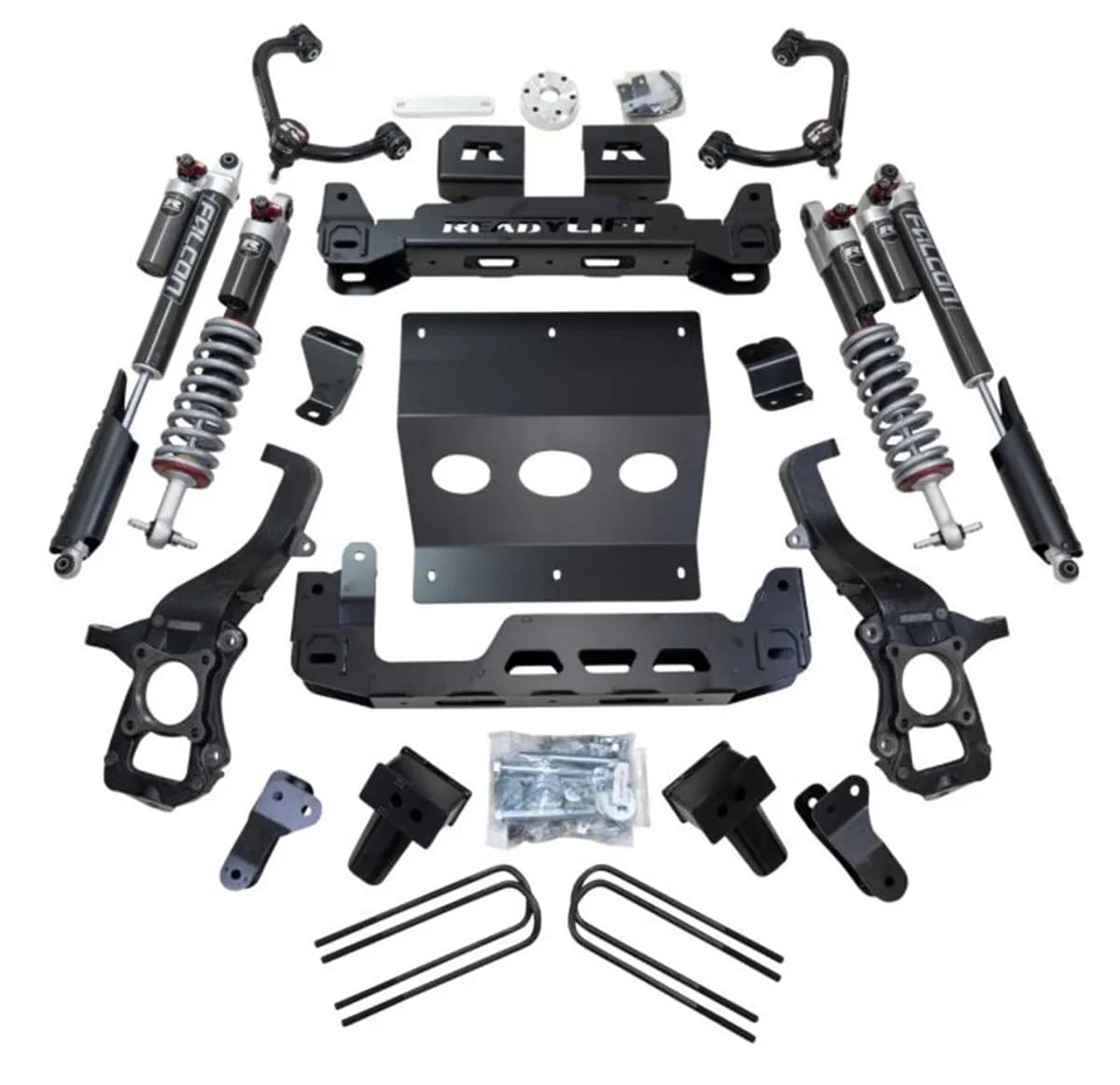 20212024 Ford F150 4WD 6in Max3.3 Suspension System w/ Falcon 3.3 Monotube Struts/Shocks
