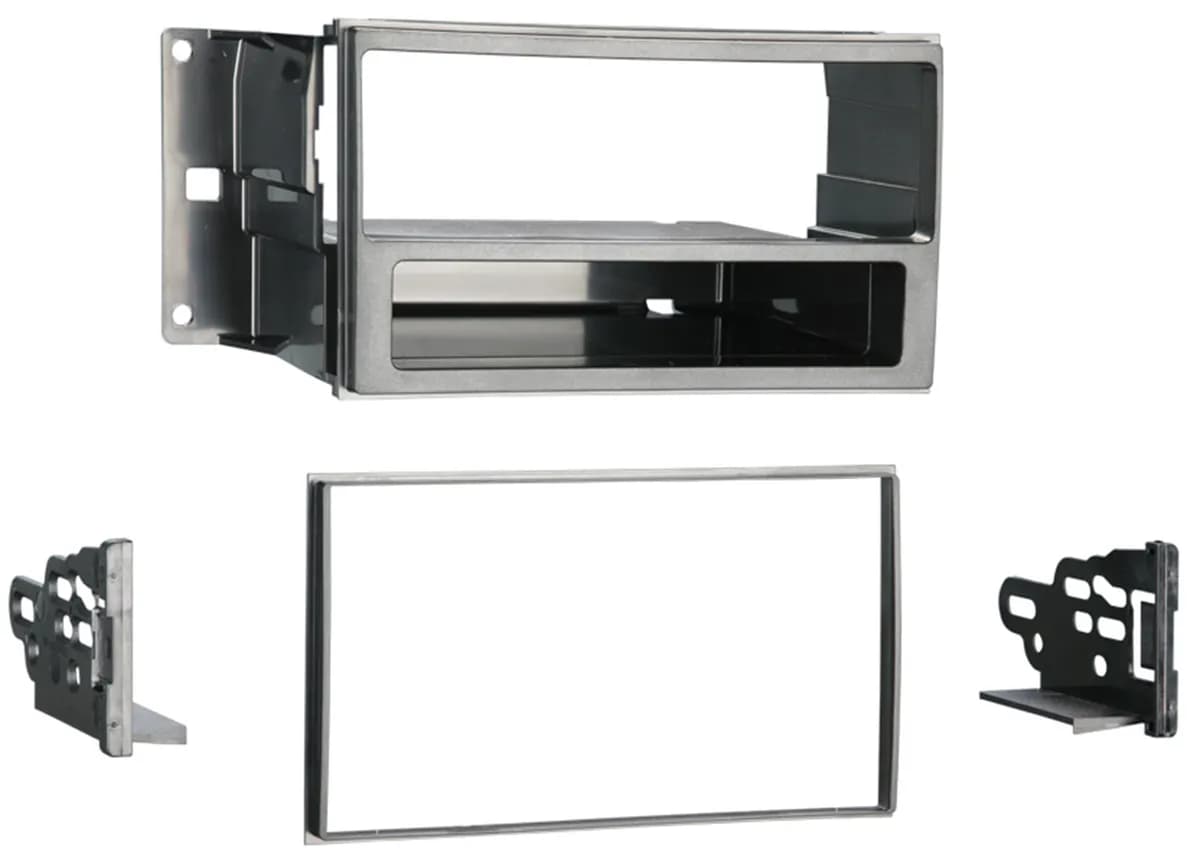 TURBOKits; Radio Installation Kit; Incl. Instructions/Hardware/Storage Pocket; For Double DIN Or Two Single DIN;