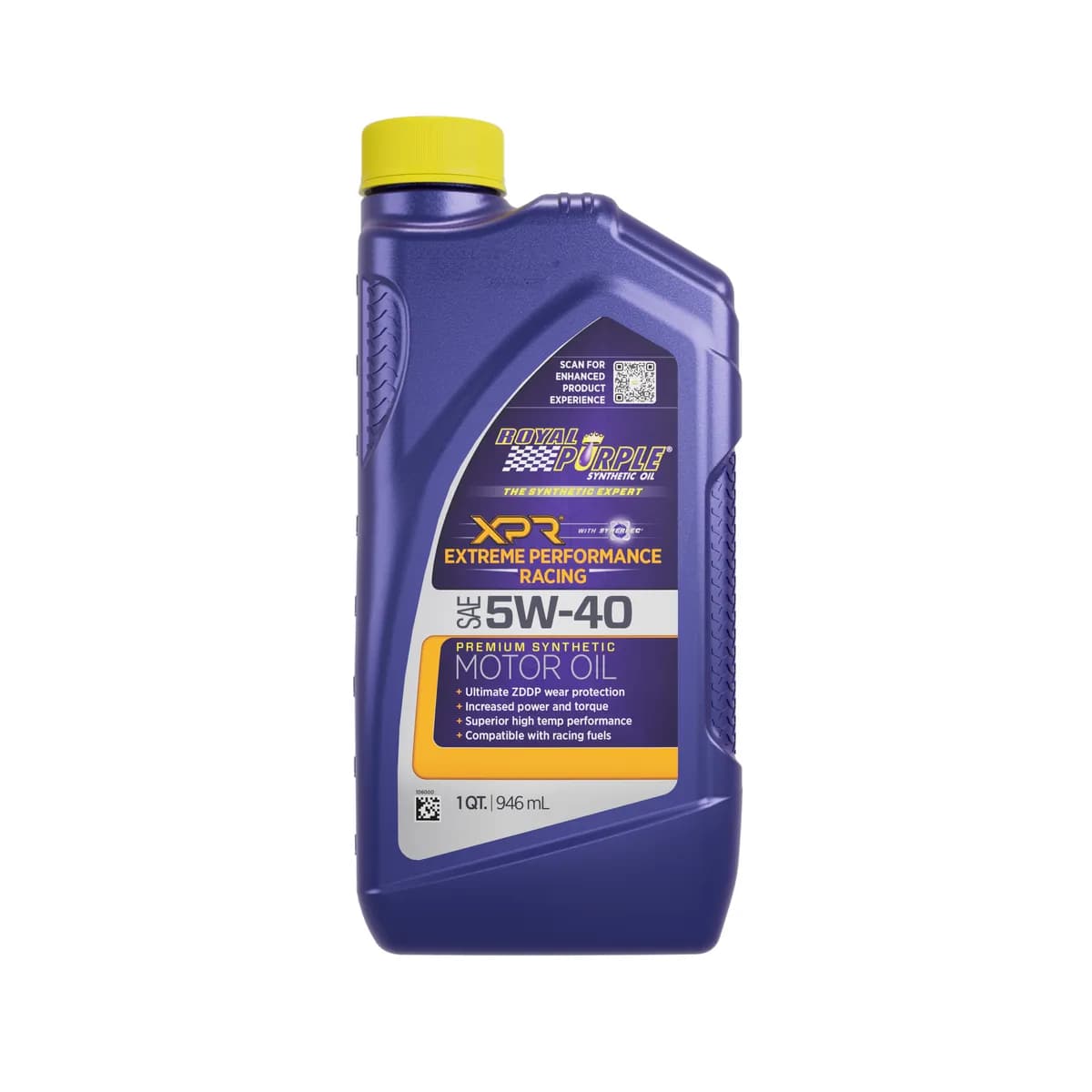 Xpr Synthetic Engine Oil w/ Synerlec SAE 0w40 1 qt Bottle