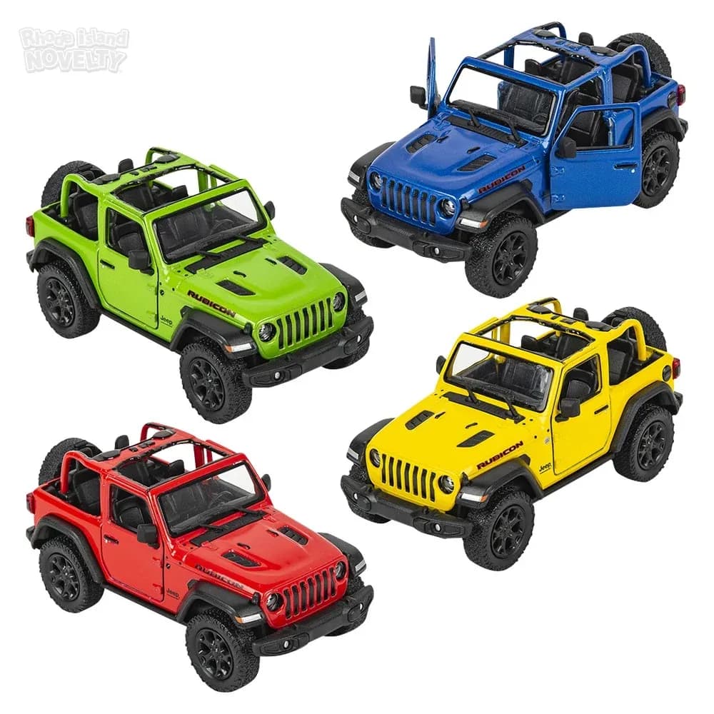 5\" Die-Cast 2018 Jeep Wrangler Open Top 12/Display