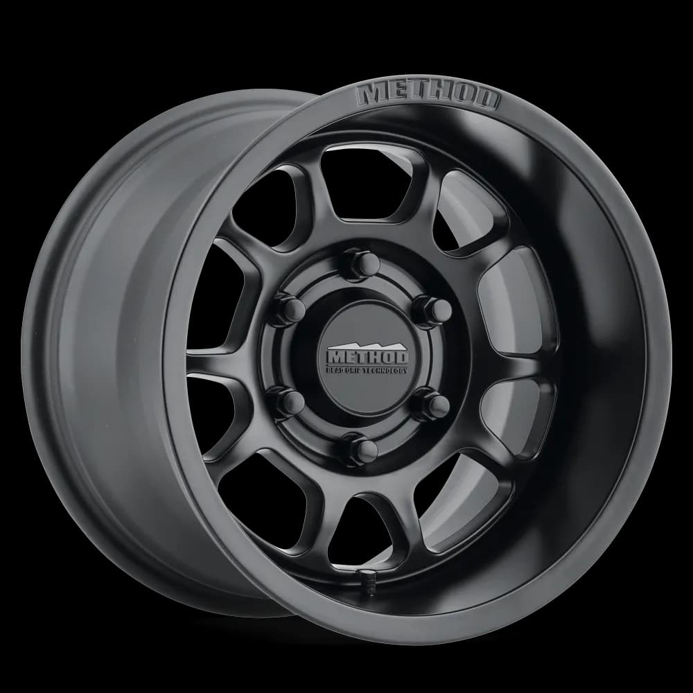 MR409 Bead Grip 15x7 5 2 38mm Offset 5x4.5 72mm Centerbore Matte Black