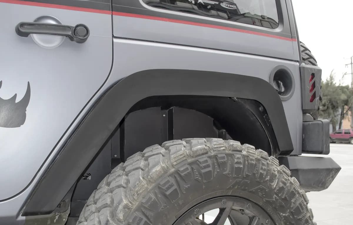 07c Wrangler Jk/Wrangler Unlimited JK Textured Black Fender