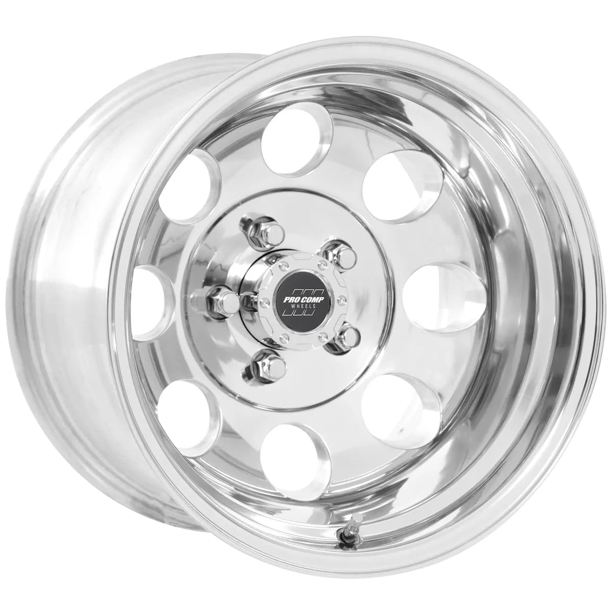 Pro Comp 1069-7965 Vintage Polished 17x9 5x4.5 4.75BS Offset -6mm Cap P/N 7327041