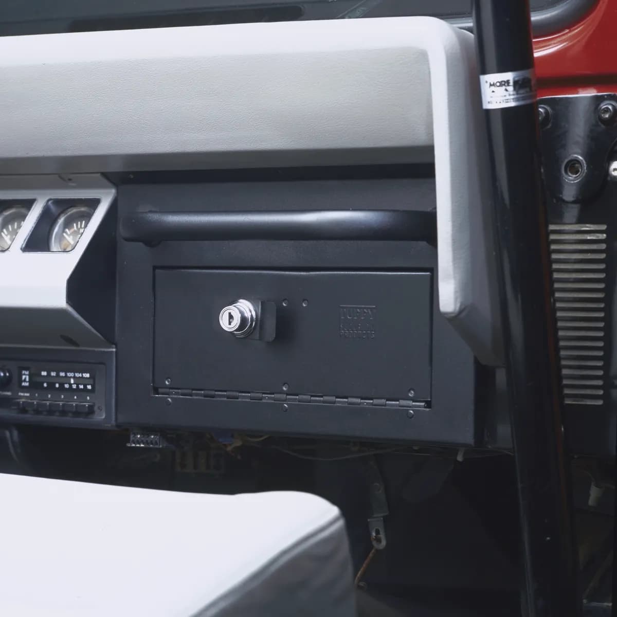 Glove Box - '87-95 Wrangler YJ (Black)