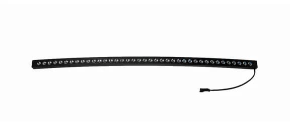 40.625in x .74in x 1.5in W/1.5in Offset Radius of 6 Degrees Curved Luminix LED Light Bar 11200lm