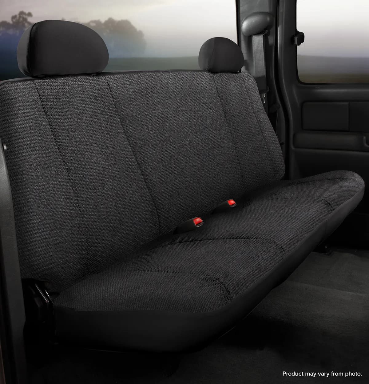 Fia Trs45-14 Black Tr40 Series - Wrangler Saddleblanket Custom Fit Rear Seat Cover - Solid Black