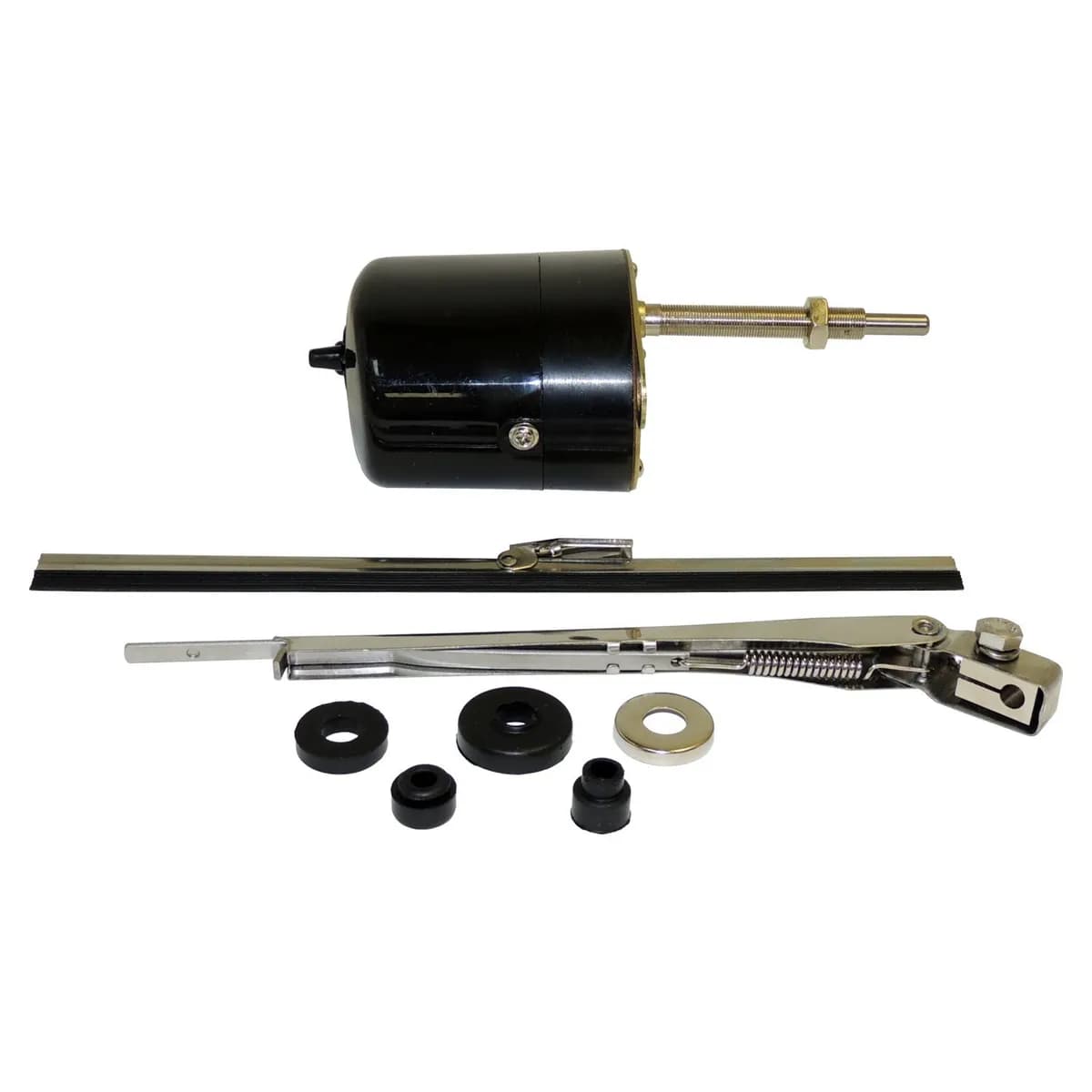 Crown Automotive Jeep Replacement 6V 6 Volt Wiper Motor Kit for 1941-1958 Jeep MB, CJ-2A, CJ-3A, CJ-3B, CJ-5, CJ-6