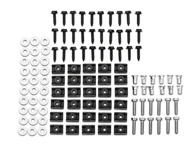 Fender Flare Hardware Kit 1997-2006 Jeep TJ/LJ Wrangler By Rugged Ridge