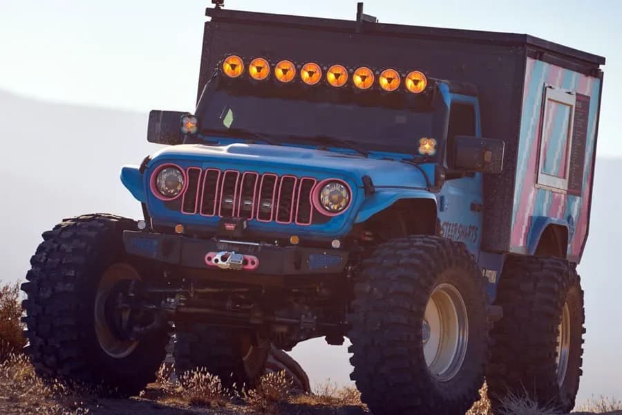 KC HiLites GravityTitan Overhead Light Bar for Jeep Wrangler 4XE (2021-2026) AK-91430