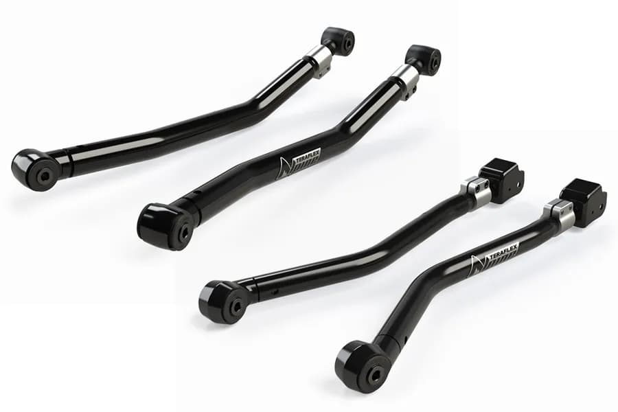 JL: Alpine Long Control Arm Kit – Upper (Front & Rear) (3–6" Lift)