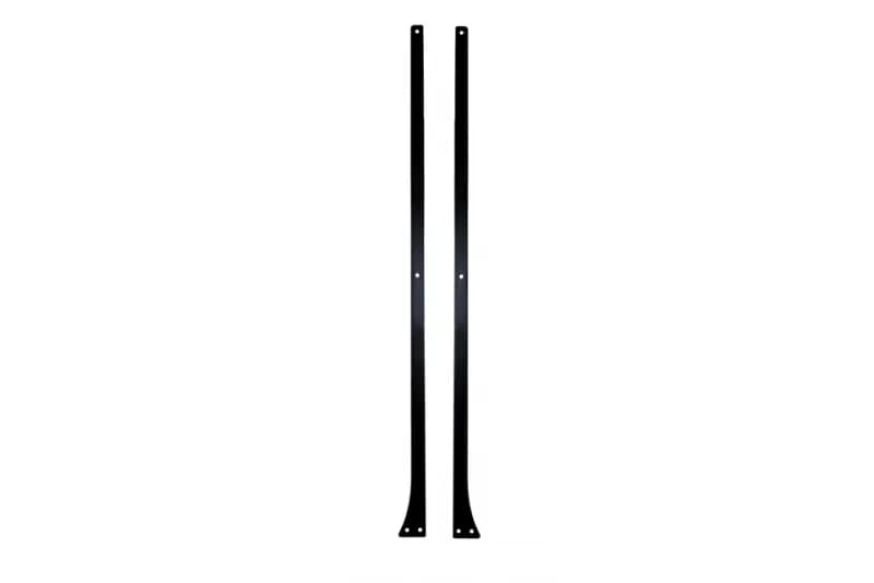 EVO Manufacturing B-Pillar Rockskin Black - JK 4dr