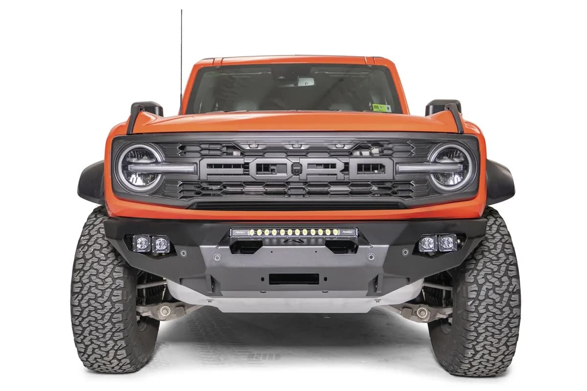 2022 Ford Bronco Raptor Matrix front bumper w no guard