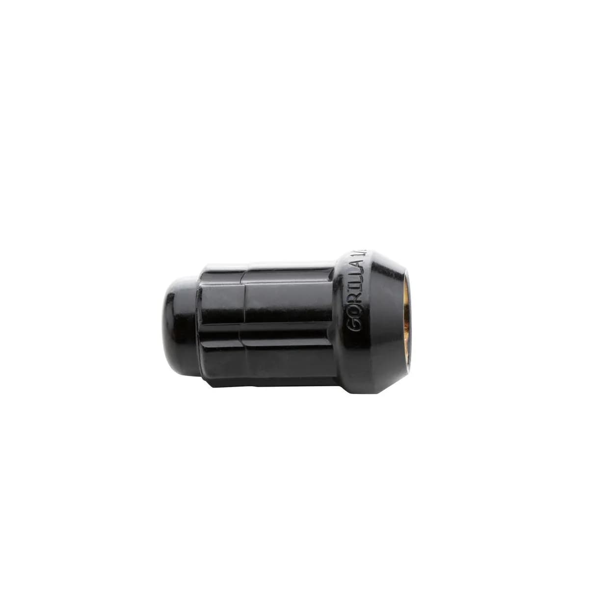 Small Diam Spline Acorn Lug Nuts 3/4&13/16 Key 12x1.50 Black 20qty K5CS-12150BGR