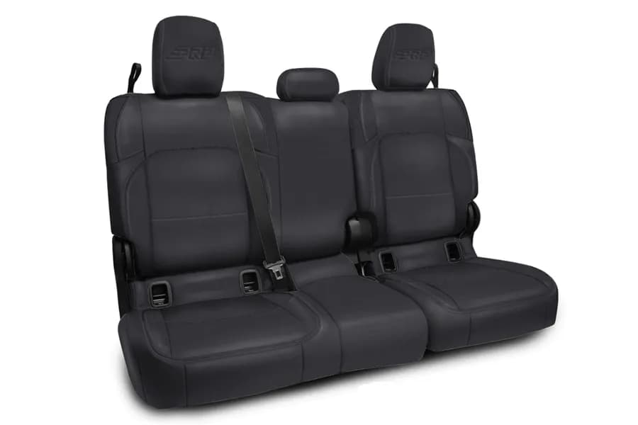 Rear Bench Cover for Jeep Gladiator JT with no Armrest All Black PRP Seats