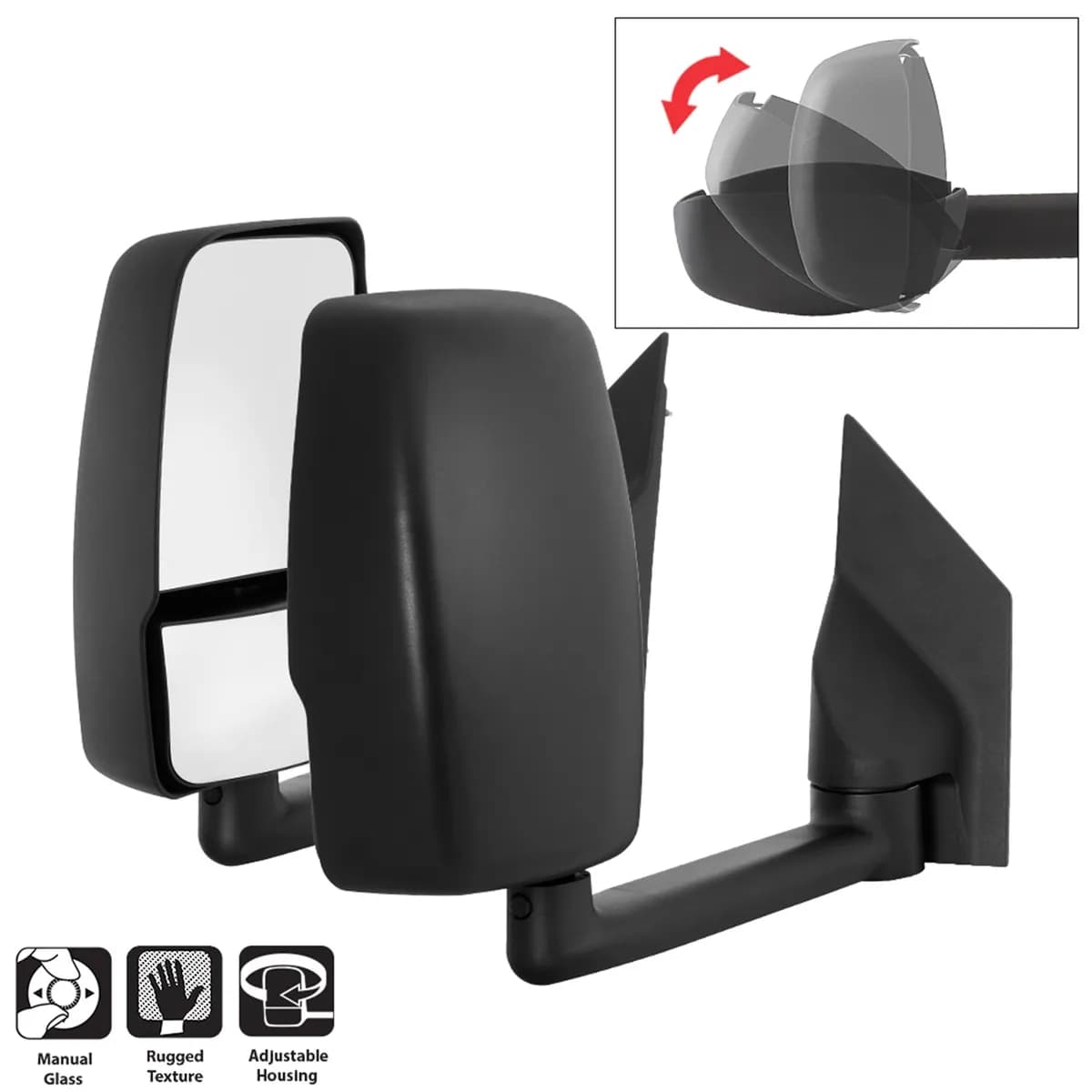 0317 Express/Savana Vanmanual Adjust Mirrorset