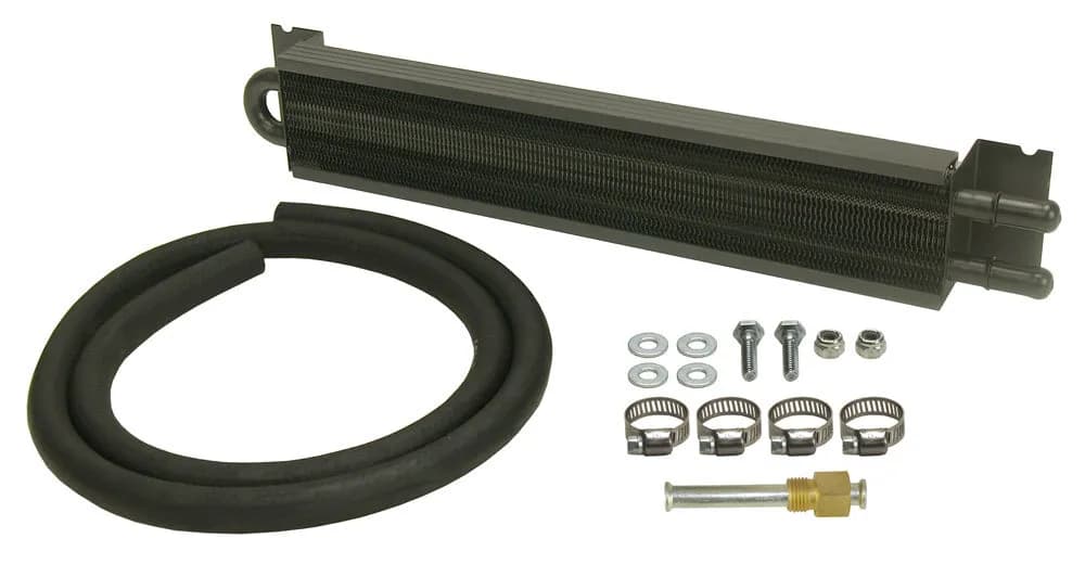 2 Pass 17 Series 7000 Copper/Aluminum Frame Rail Transmission Cooler, 11/32