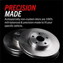 Autospecialty Brake Kit fr 2001-2002 Dodge RAM 2500 Pickup 2001-2002 Dodge RAM 3500 Pickup