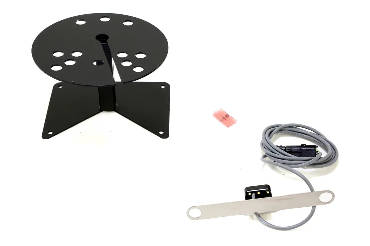 Rock Hard 4x4 Rear License Plate Relocation Bracket w/ Light