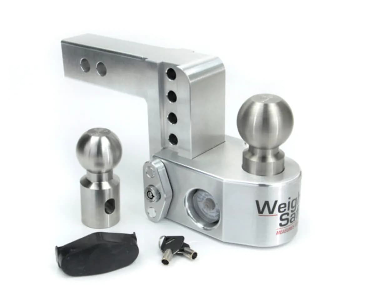 Weigh Safe 4in Drop Hitch w/ 2in Shank (8k/10k Gtwr)