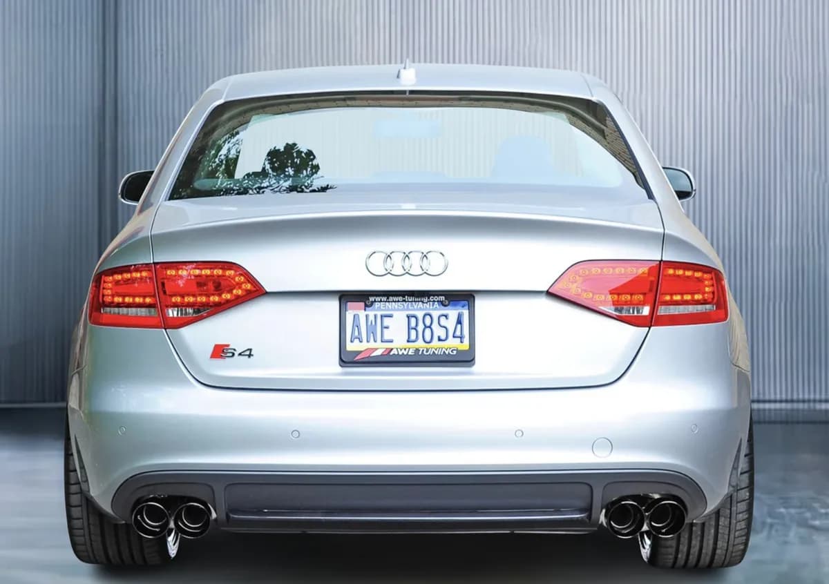 AWE Resonated Downpipes for Audi 3.0T