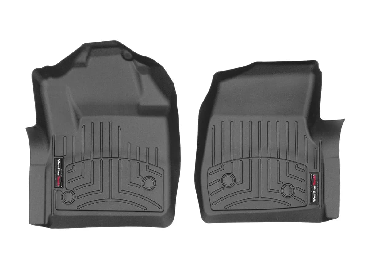 BlackFrontFloorLinerVinylFloorsFordF-250F-350F-450F-5502015VinylFloorsRegularCabnofloorshifter