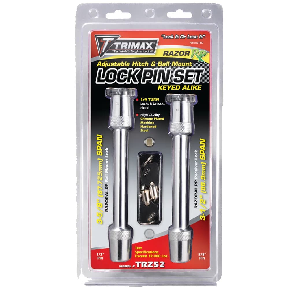 Razor rp Adjustable Hitch Keyed Alike Lock Set