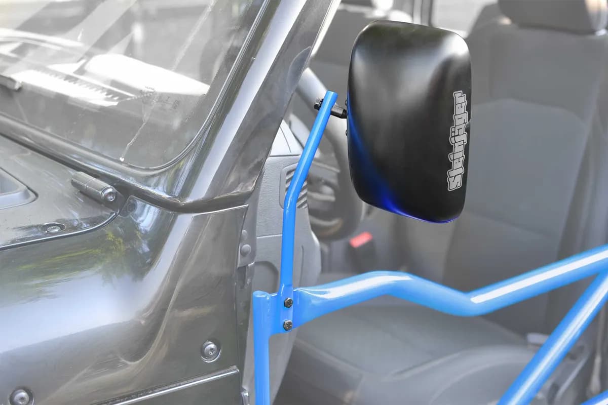 Steinjäger Doors Gladiator JT 2019 to Present Mirror Legs to Fit Tube Doors Playboy Blue