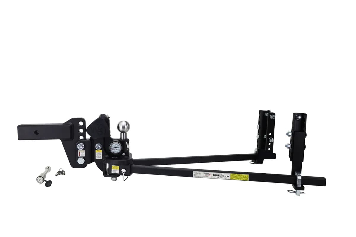 Weigh Safe Tthw4-2.5xl-Ka Truetow Heavyweight Wdh - 4 Drop, 2.5 Shank - 22,000 Gtw W/Hitch Pin