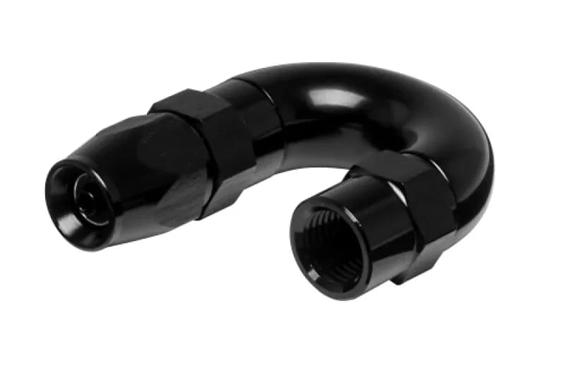 180 Degree High Flow Hose End Fitting; -3AN; For PTFE Lined Hose;