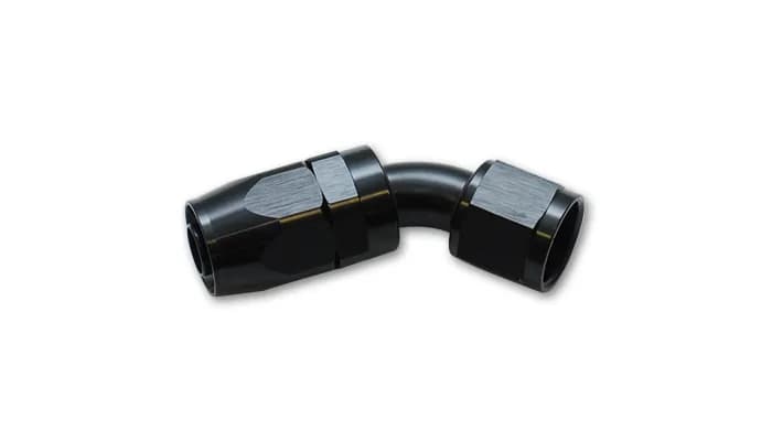 Vibrant Performance - 21416 - Swivel Hose End Fitting, 45 Degree; Size: -16AN