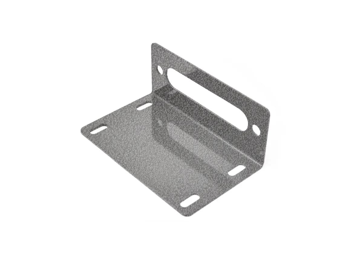 Steinjäger Recovery and Towing Wrangler TJ 1997-2006 Fairlead Mount Gray Hammertone