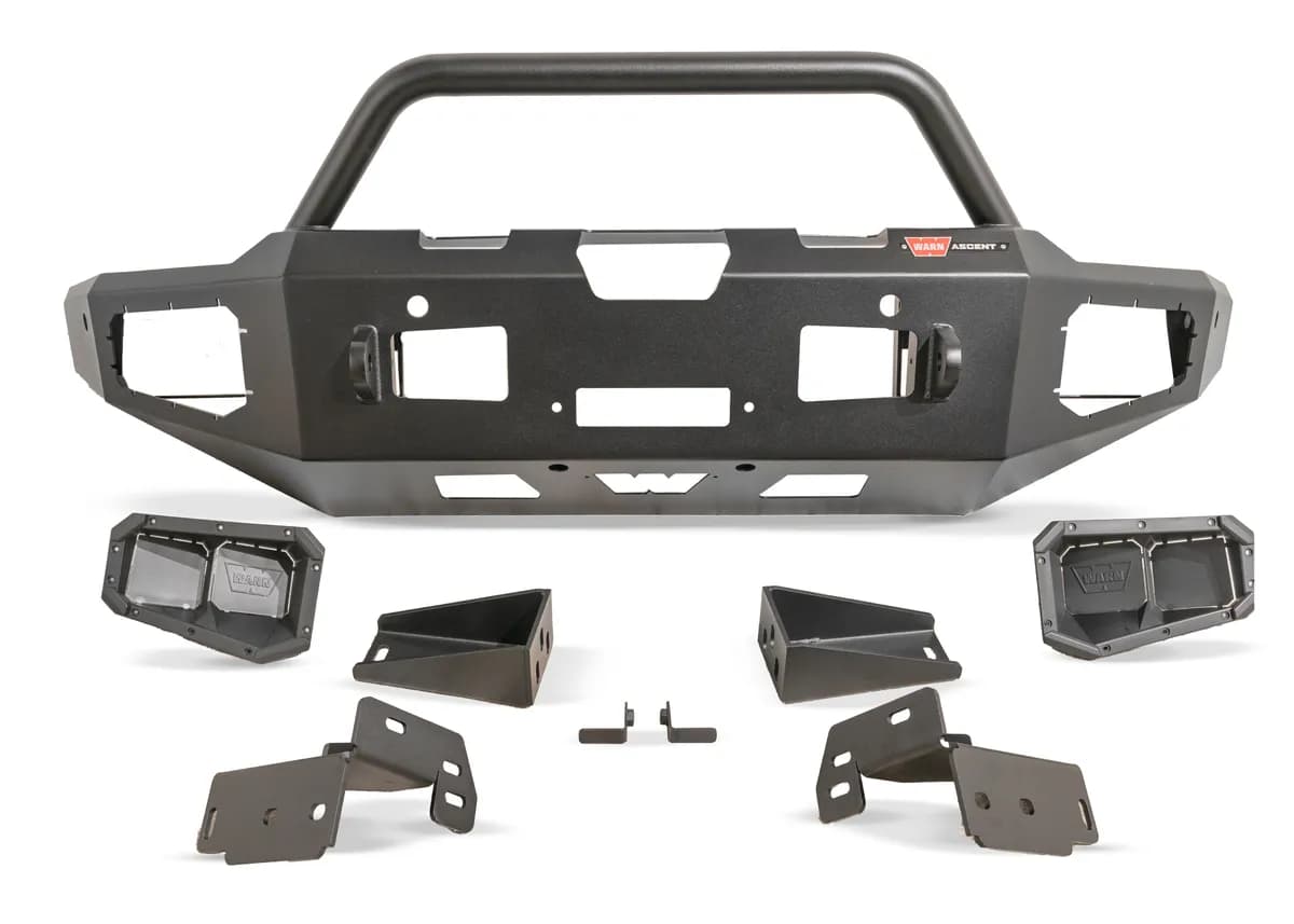 Ascent Front Bumper with Prerunner Grille Guard for 2021-2023 Ford F-150