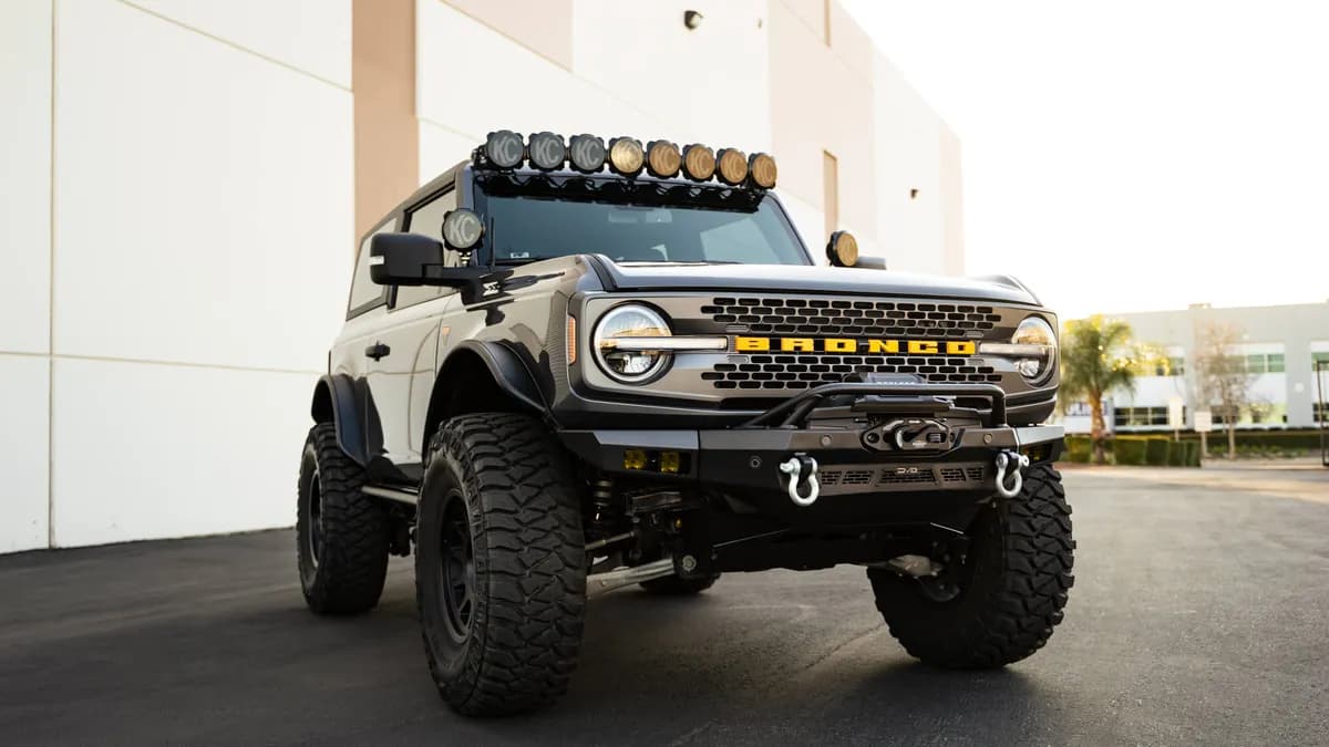 DV8 Offroad Spec Series Front Bumper - Bronco 2021+