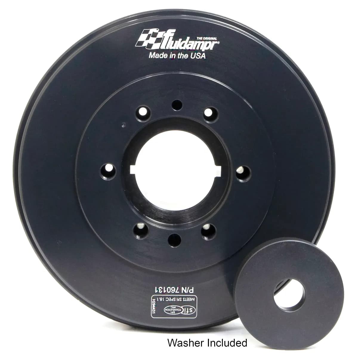 Fluidampr - 760131 - Harmonic Balancer - Fluidampr - 2001-2018 GM/Chevy 6.6L Duramax - Int Bal - Each