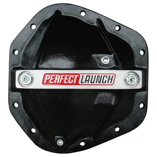 Differential Cover Perfect Launch Model Fits Dana 60 Aluminum Black Proform
