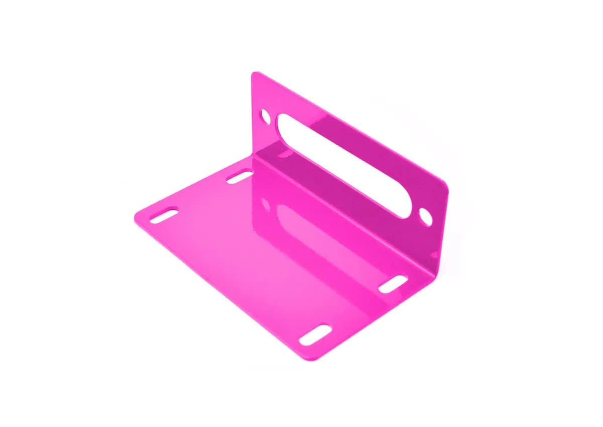 Steinjäger Recovery and Towing Wrangler TJ 1997-2006 Fairlead Mount Hot Pink