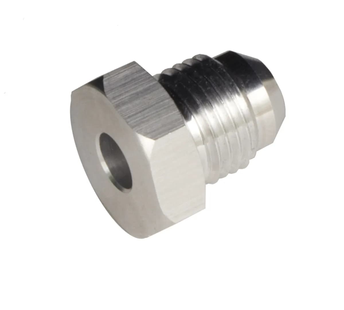 10 Male An/Jic Weld Flange Adapter (Unanodized)