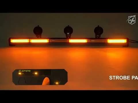 35" COB Traffic Advisor Strobe Light Bar | Warrant G2 Series